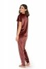 Babella Dres Audrey Burgundowy